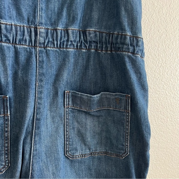 Anthropologie Pilcro Denim Romper XL - Picture 8 of 11